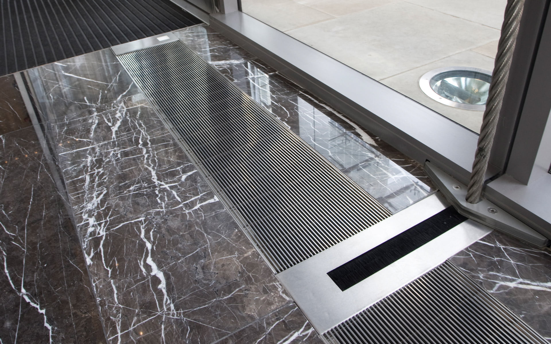 INTRAgrille Heron Tower Entrance