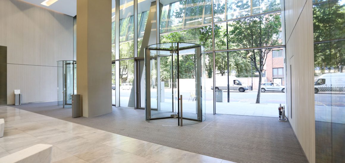 240 Blackfriars entrance mats for business