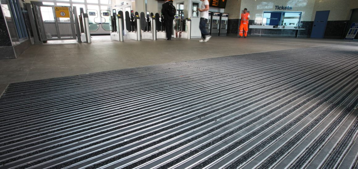 Clapham Junction Station commercial mats for entrance