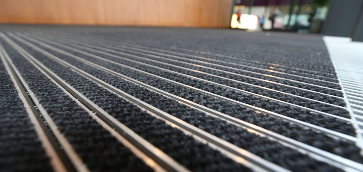 Oxford Brookes University entry carpet mats
