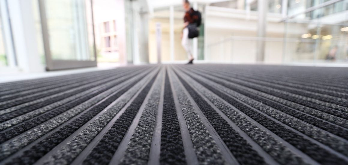 Mathematical Institute entrance carpets