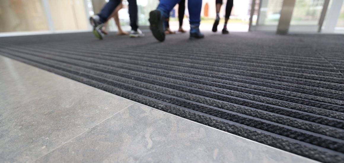 Mathematical Institute entrance carpets