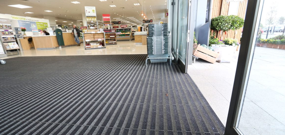 Waitrose Stores carpet entrance