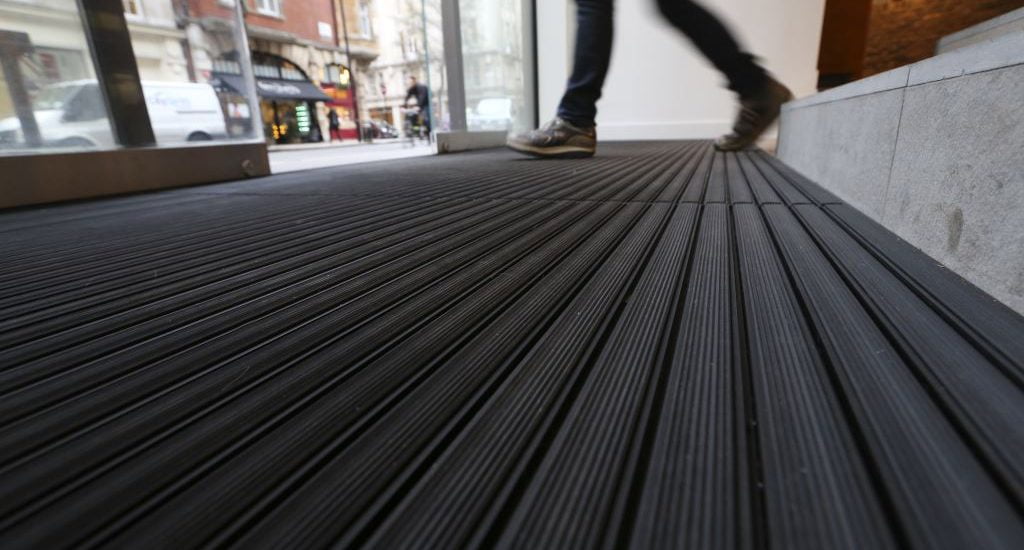 160 GREAT PORTLAND STREET office entry mats