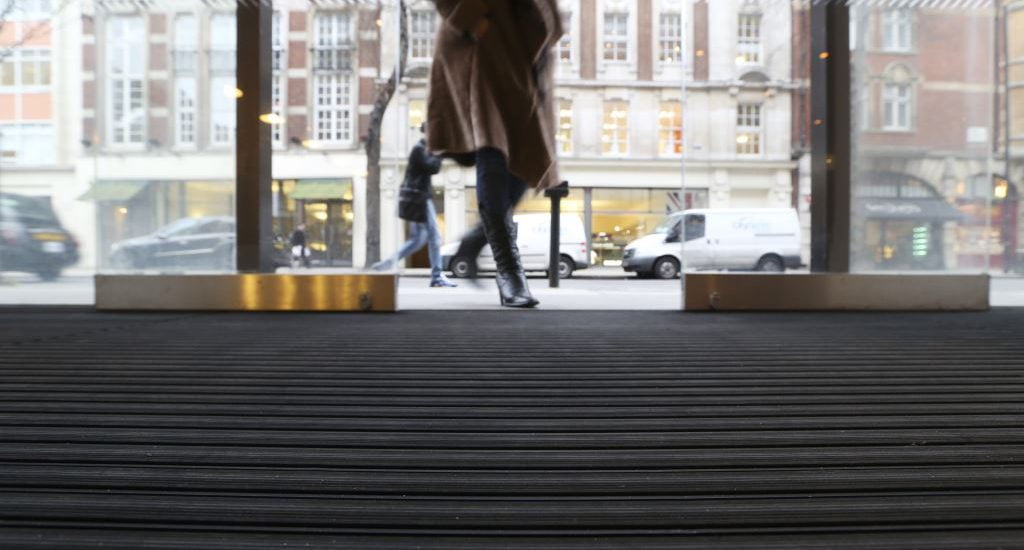 160 GREAT PORTLAND STREET office entry mats