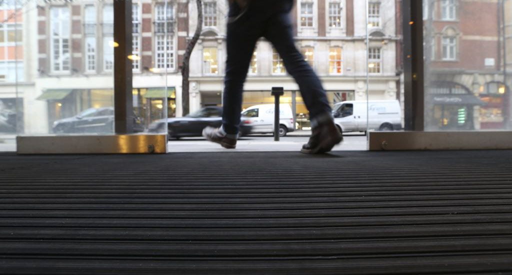160 GREAT PORTLAND STREET office entry mats