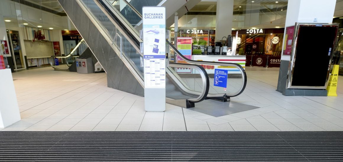 BUCHANNAN GALLERIES commercial door mat