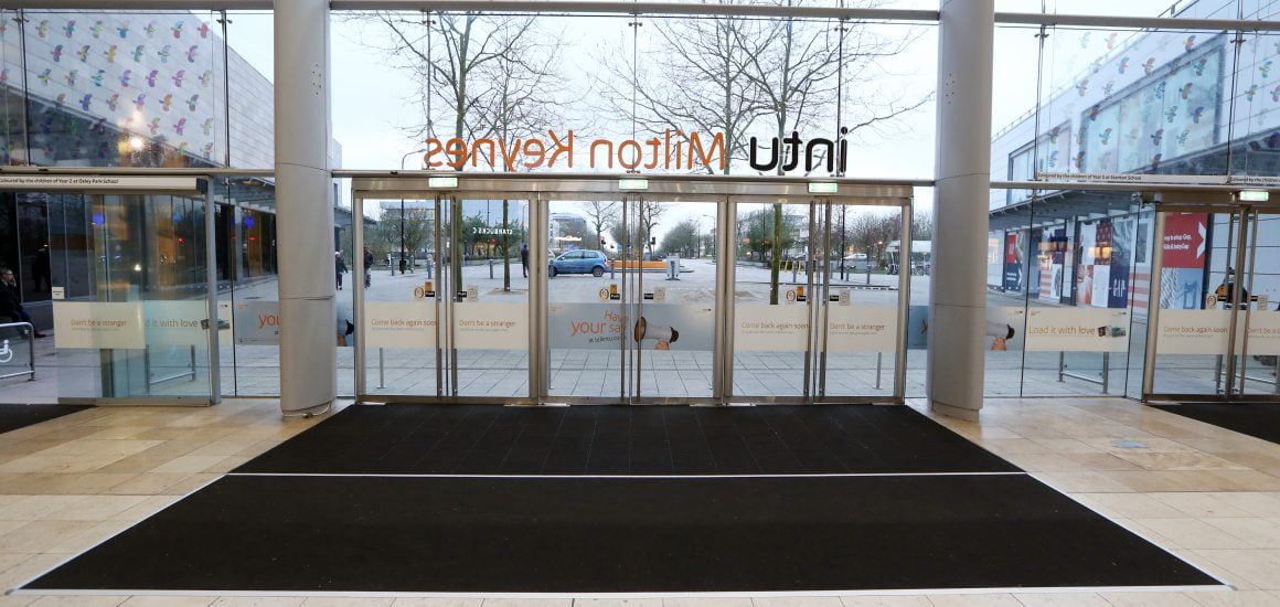 INTU MILTON KEYNES entrance runner mats