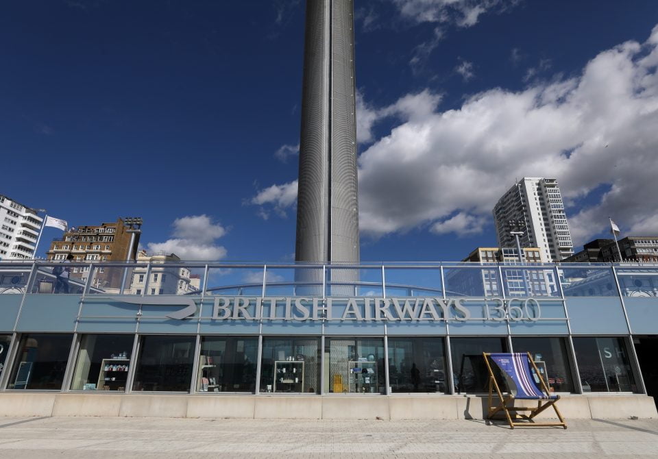Entrance of Brighton i360