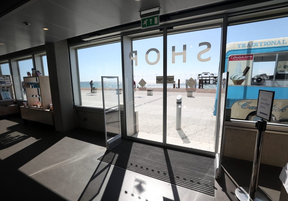 Entrance Matting at Brighton i360