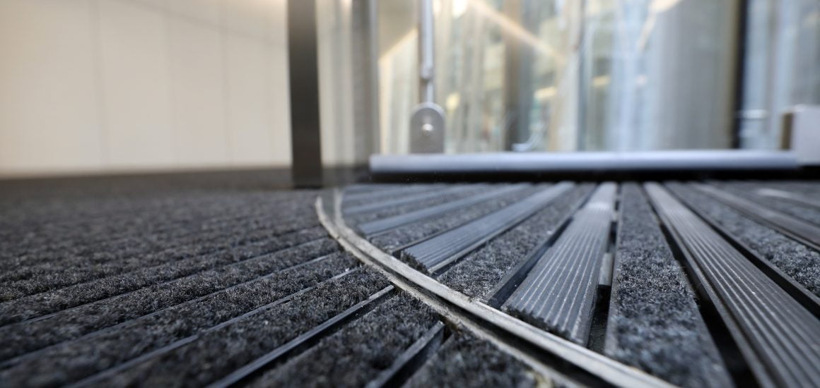 Close u of Entrance Matting at One Angel Court