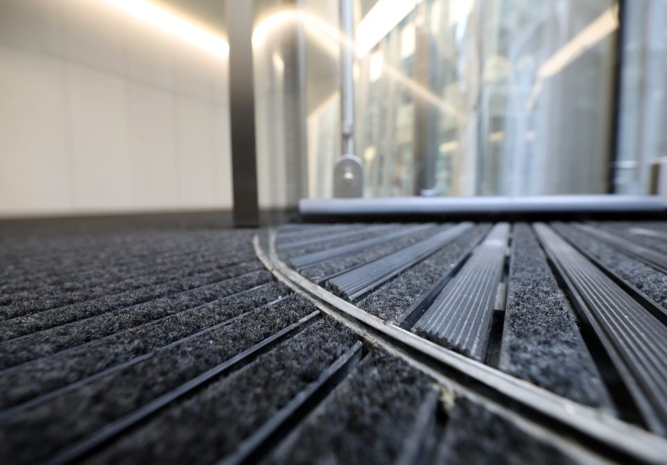 Close u of Entrance Matting at One Angel Court
