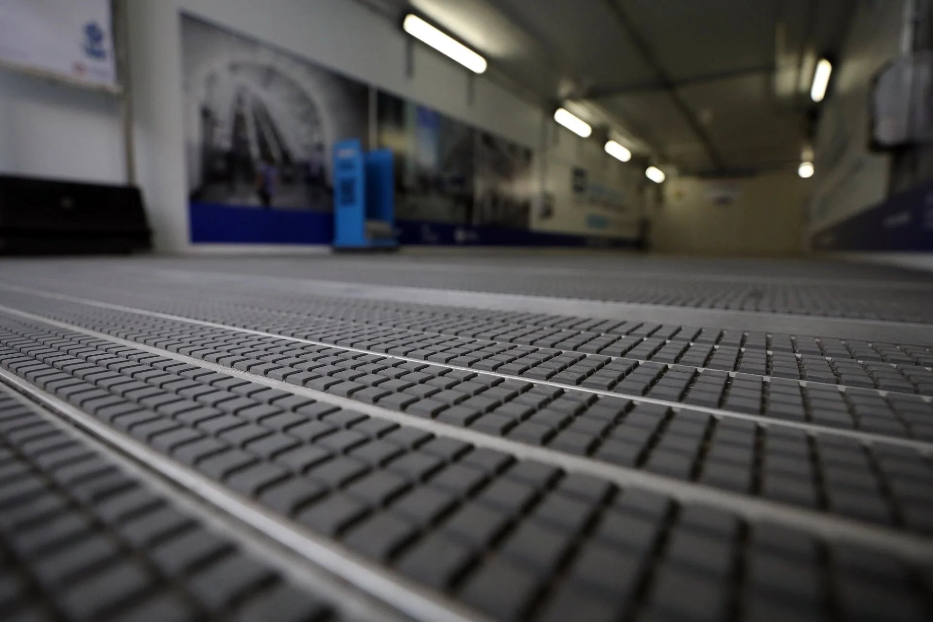 Close-up of Entrance Matting at Liverpool Street Station