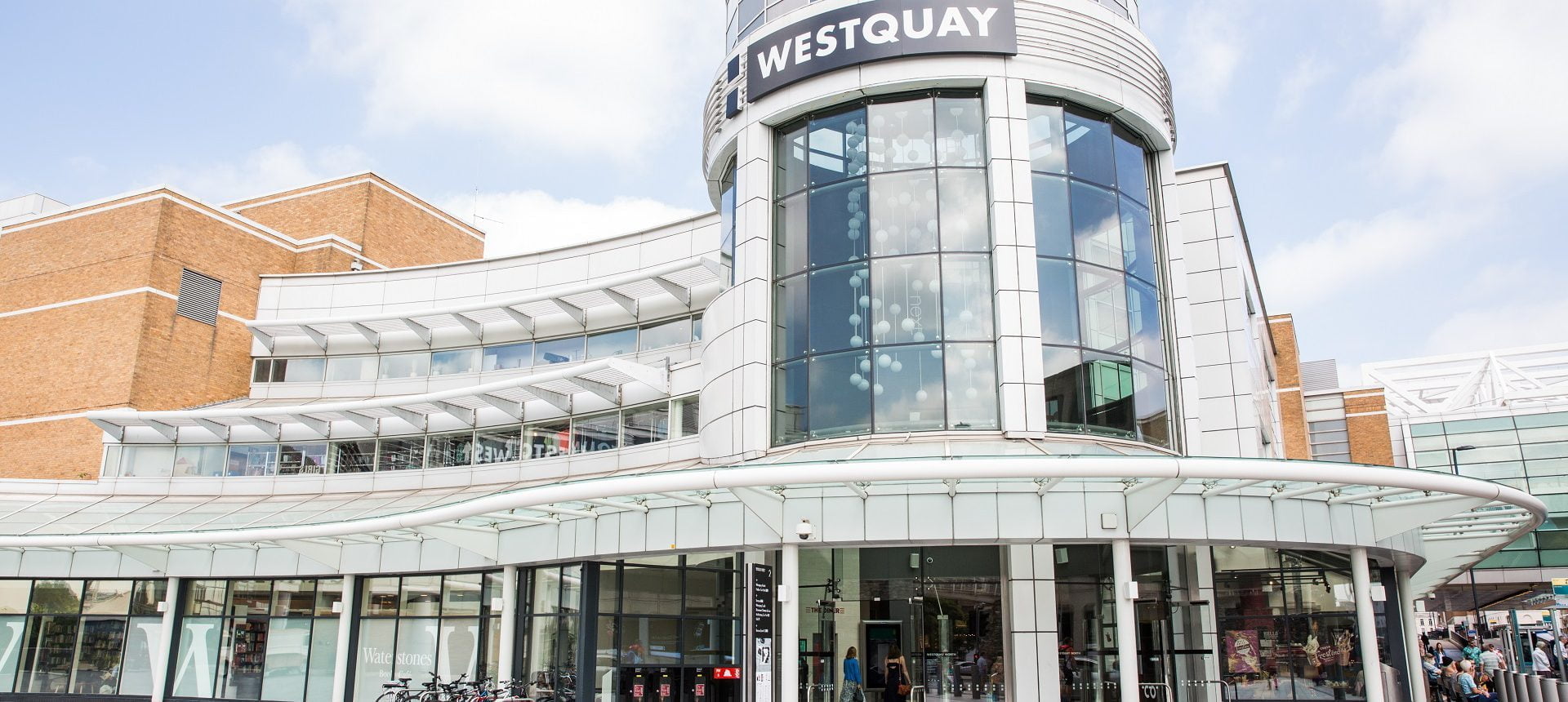Exterior Shot of second Entrance at West Quay