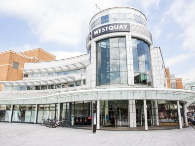 Exterior Shot of second Entrance at West Quay