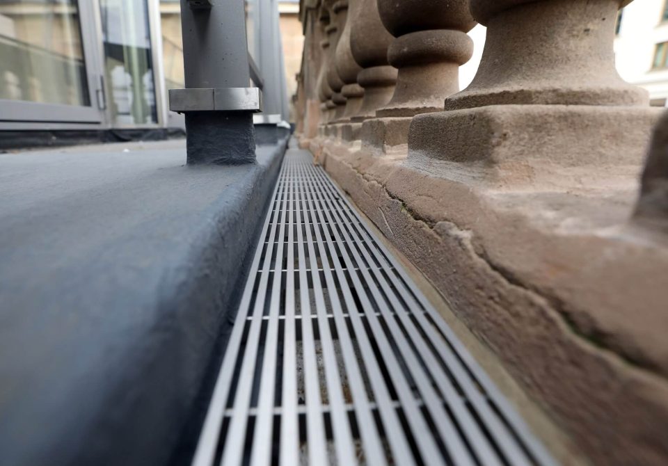 Stainless Steel Drainage at Opera Terrace