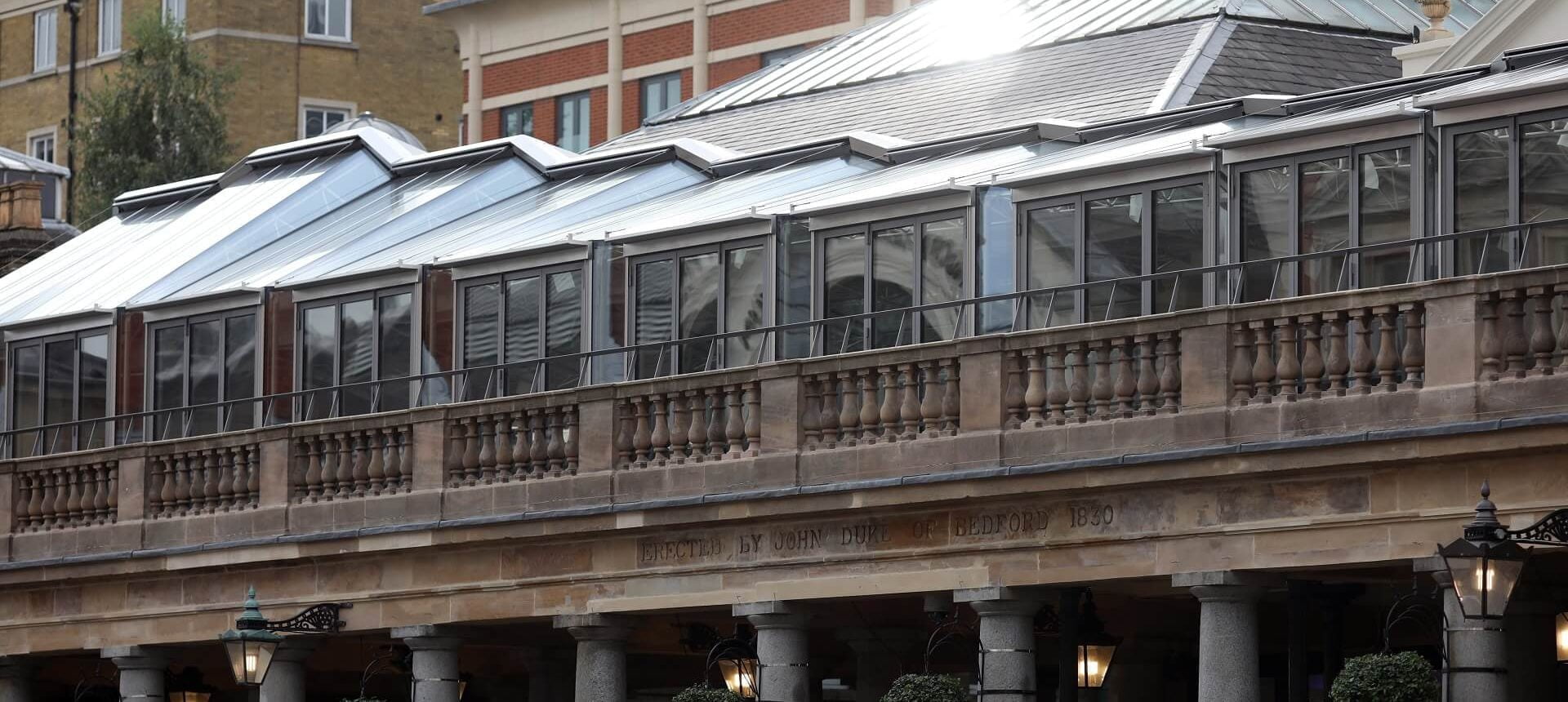 Building Facade of Opera Terrace, Covent Garden