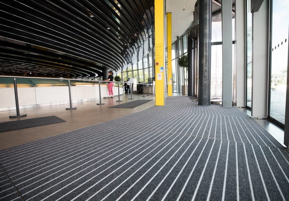 Photo showing the Entrance Matting at the City Hall in London