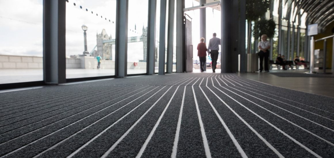 Close up of Entrance Matting at City Hall London
