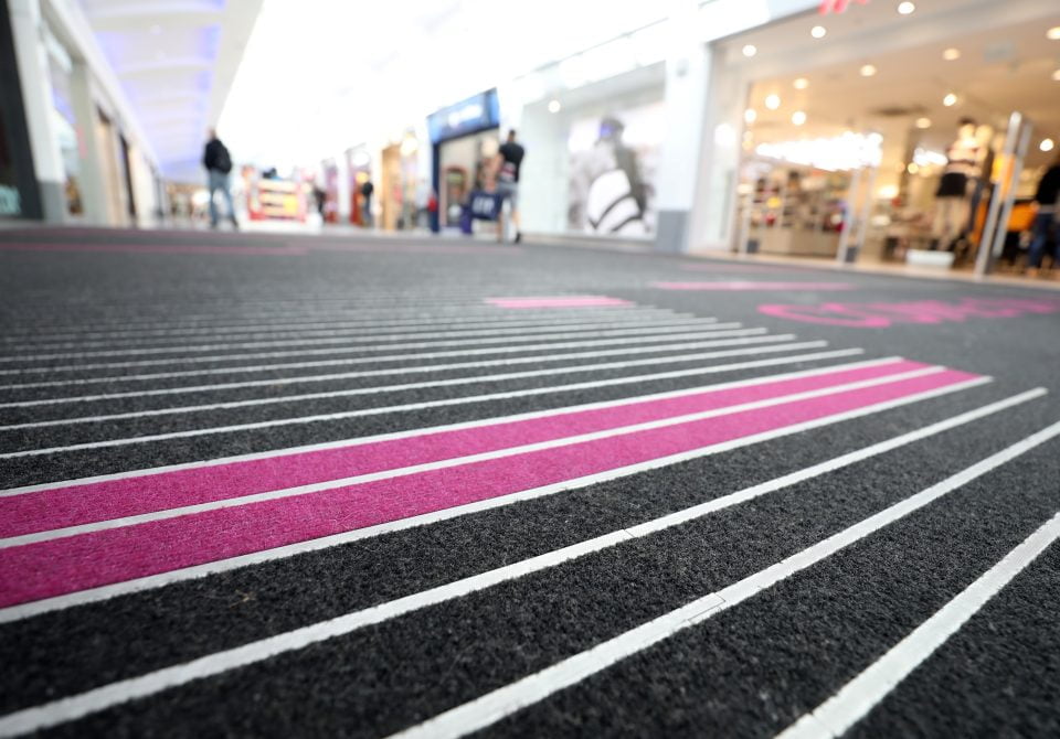 INTRAform DM Entrance Matting at Churchill Square