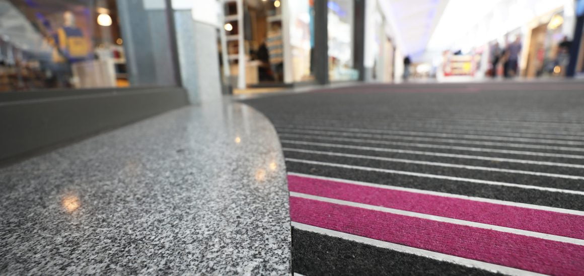 Fibre Inserts in INTRAform DM Entrance Matting