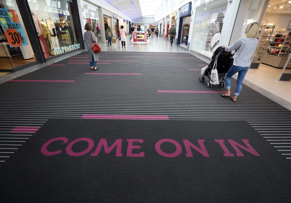 Logo Matting at Churchill Square Shopping Centre