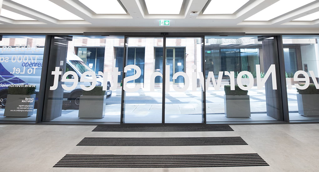 Entrance Matting Five Norwich Street INTRAsystems London