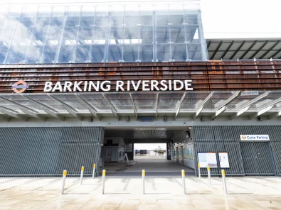 Barking Riverside Station Entrance Matting Hero